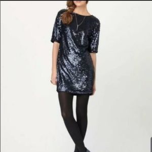 Beautiful dark purple sparkly sequin Rachel Roy dress